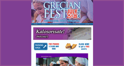 Desktop Screenshot of grecianfest.com