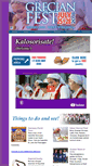 Mobile Screenshot of grecianfest.com